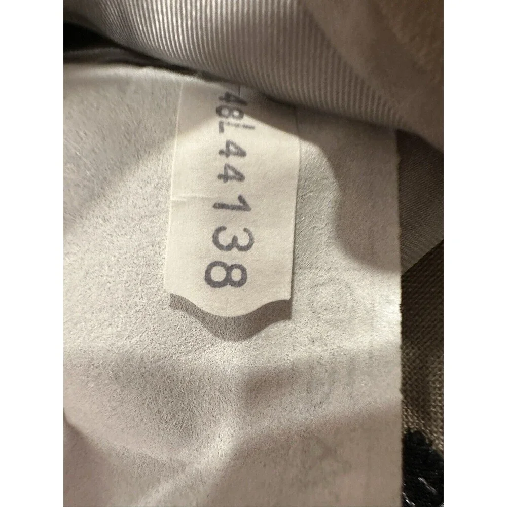 Linen men’s‎ coat Leonard Valenti Sport Blazer 100%  Linen 48L Made In Italy
